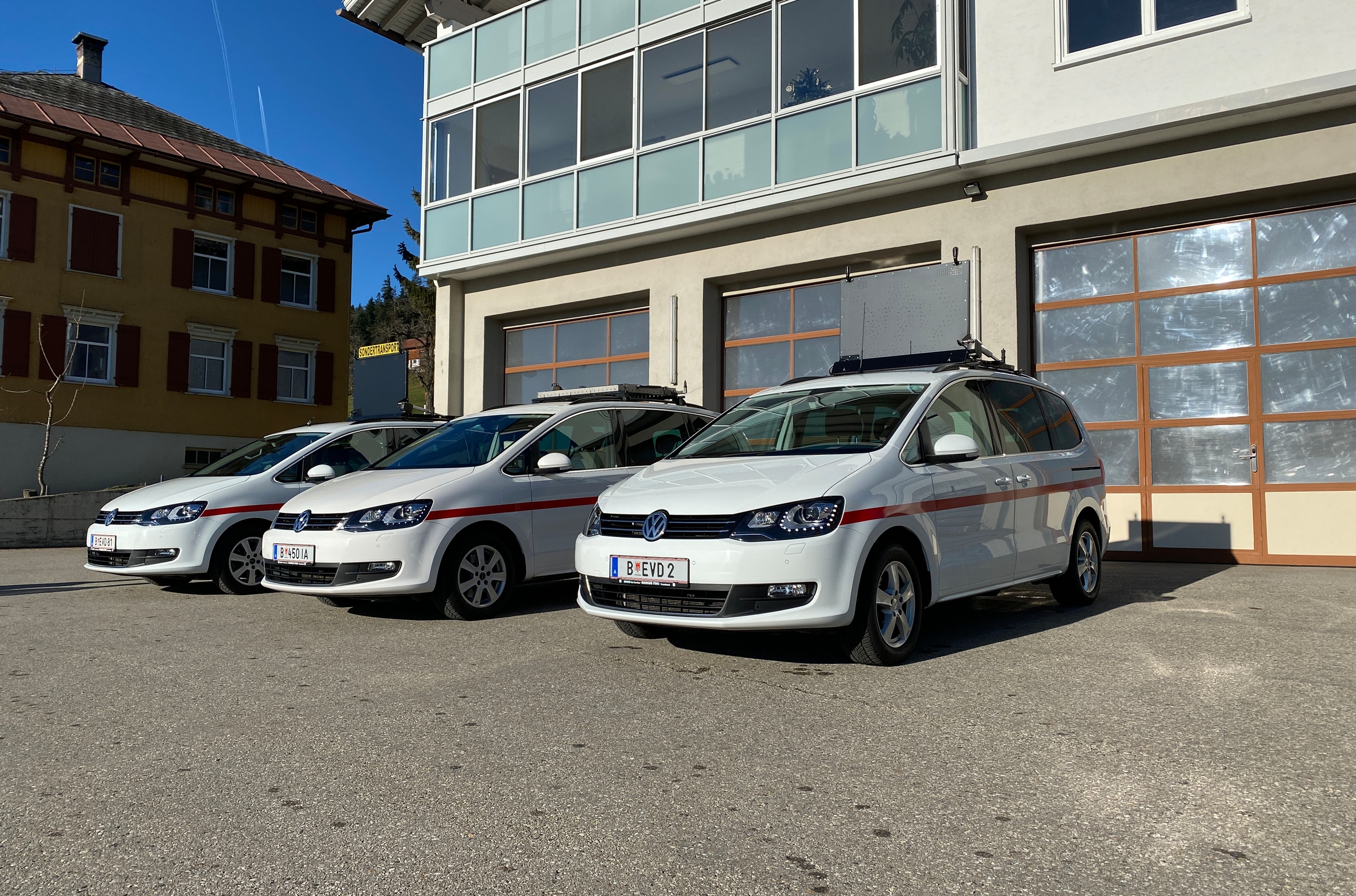 Firmensitz Kirchdorf Doren, Österreich Begleitauto  IMG_8189